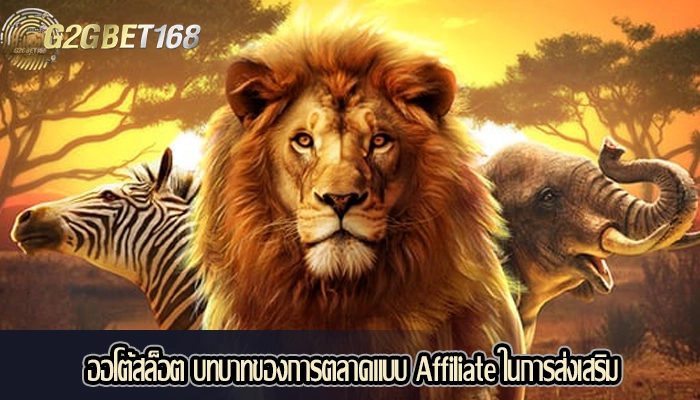 ออโต้สล็อต บทบาทของการตลาดแบบ Affiliate ในการส่งเสริม