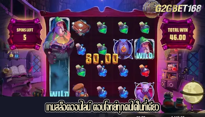 เกมสล็อตออนไลน์ ตอบโจทย์ทุกคนได้ในที่เดียว